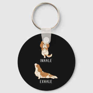 Llavero Inhalar Exhalar Cavalier King Charles Spaniel Dive