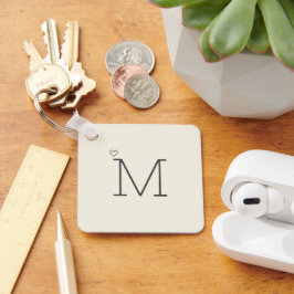 Llavero Inicial personalizado moderno