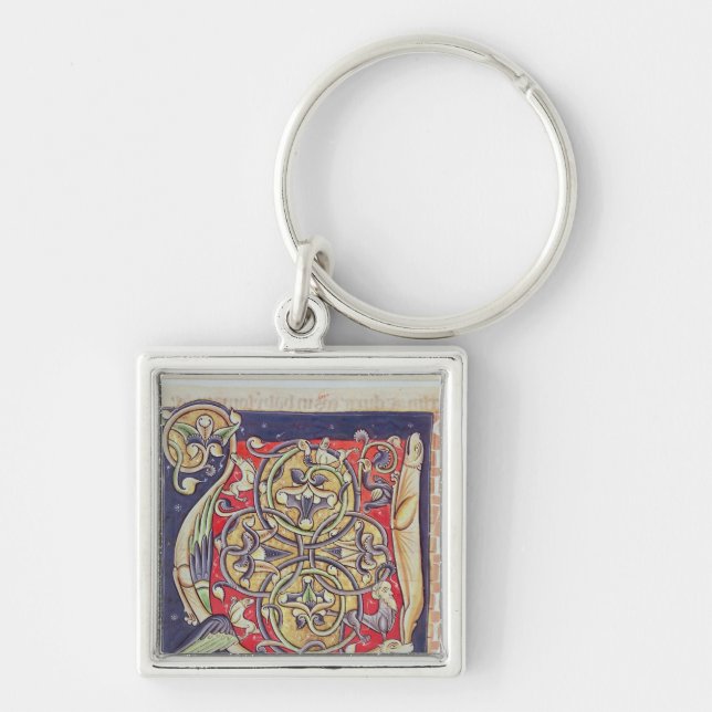 Llavero Inicial 'U de Historiated (Frente)