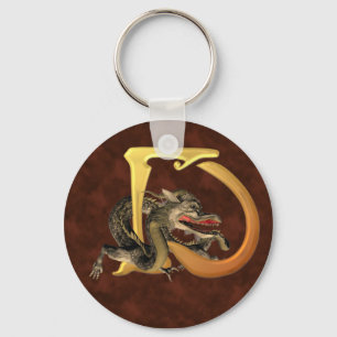 Llavero Iniciales D de Dragonlore