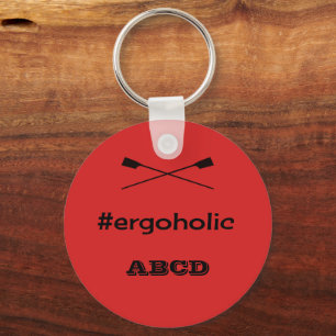 Llavero Iniciales personalizadas lema ergoholic de la