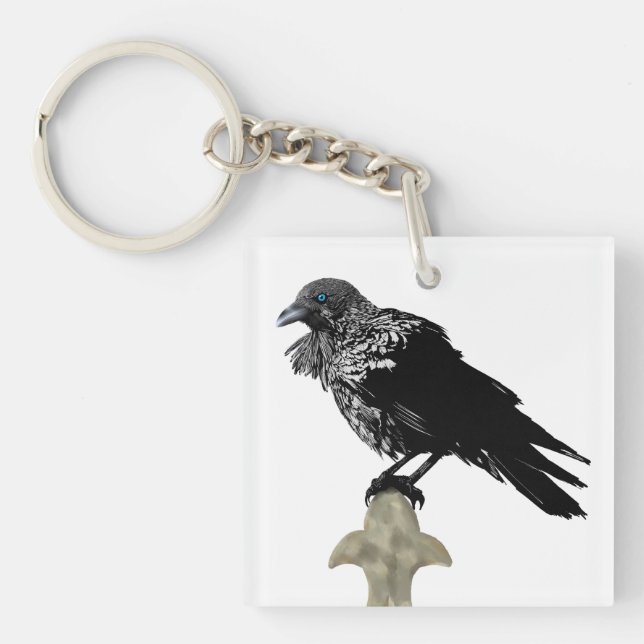 Llavero Inked Raven (Frente)