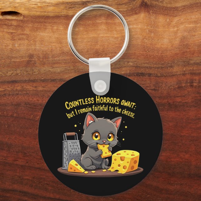 Llavero Innumerables Horrores Esperan, Pero Sigo Fiel (Anverso)