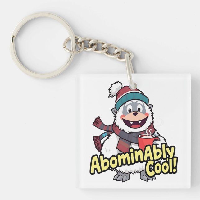 Llavero Inominable Guay Winter Yeti Design (Frente)