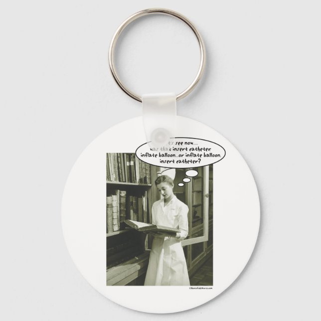 Llavero Insertar un globo de inflado catéter o..... (Anverso)