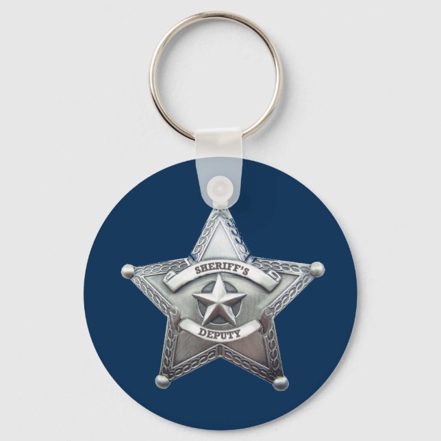 Llavero Insignia adjunta del sheriff (Anverso)