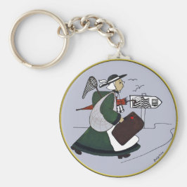 Llavero insignia agachadiza Bretaña