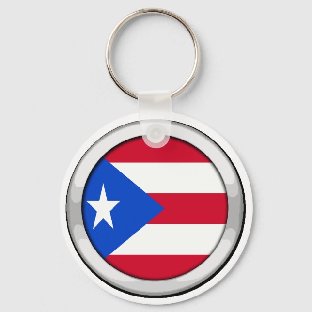 Llavero Insignia de Puerto Rico (Anverso)