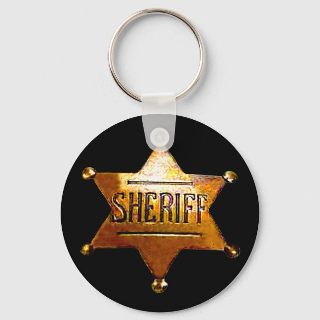 Llavero Insignia del antiguo sheriff (Anverso)