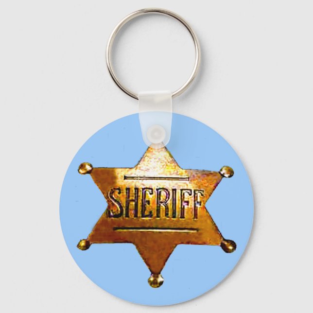 Llavero Insignia del antiguo sheriff (Anverso)