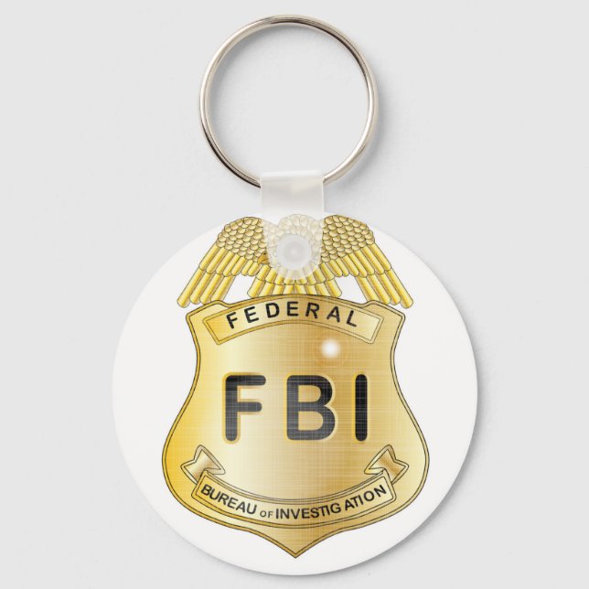 Llavero Insignia del FBI (Anverso)
