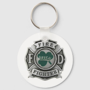 Llavero Insignia irlandesa para bomberos