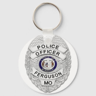 Llavero Insignia policial de Ferguson