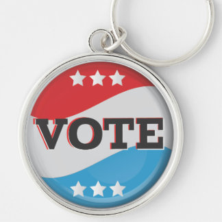 Llavero Insignia Retro Voto