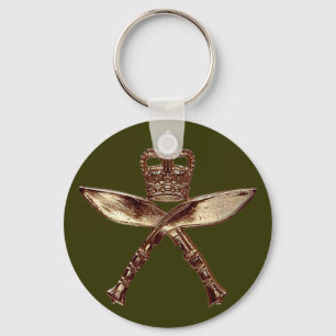 Llavero Insignias reales del Gurkha