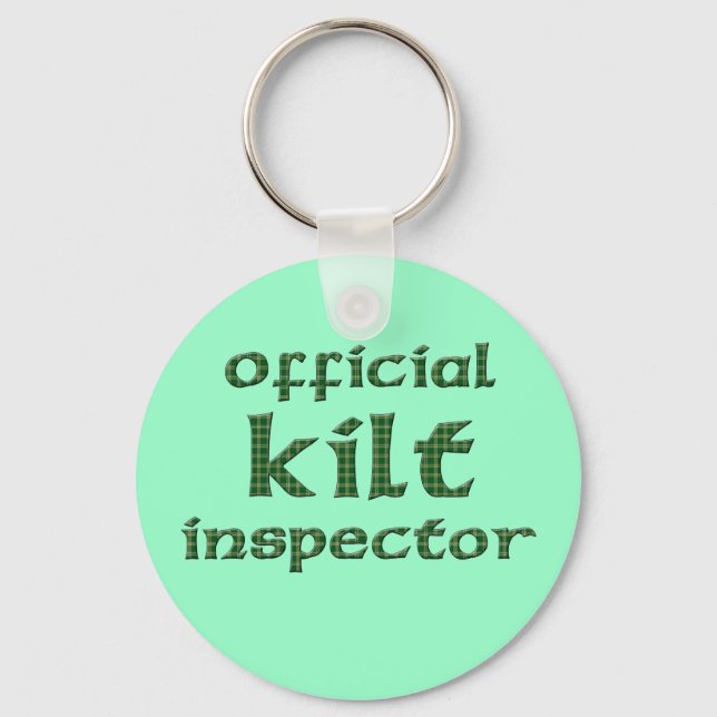 Llavero Inspector oficial de Kilt (Anverso)