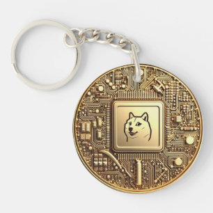 Llavero Inspiración de Dogecoína BitCap