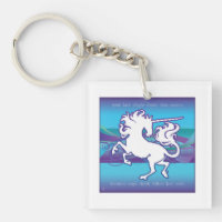 Llavero inspirador 2013 del unicornio del trasto
