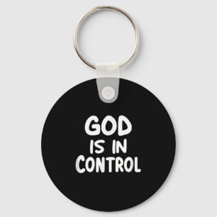 Llavero Inspirador, Dios tiene el control, Cristiano Fé