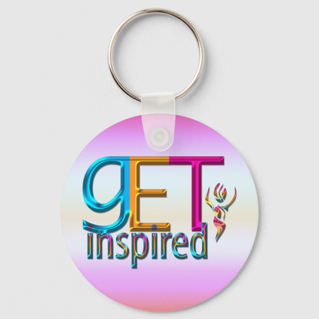 Llavero Inspirarse ~ Neon (Anverso)