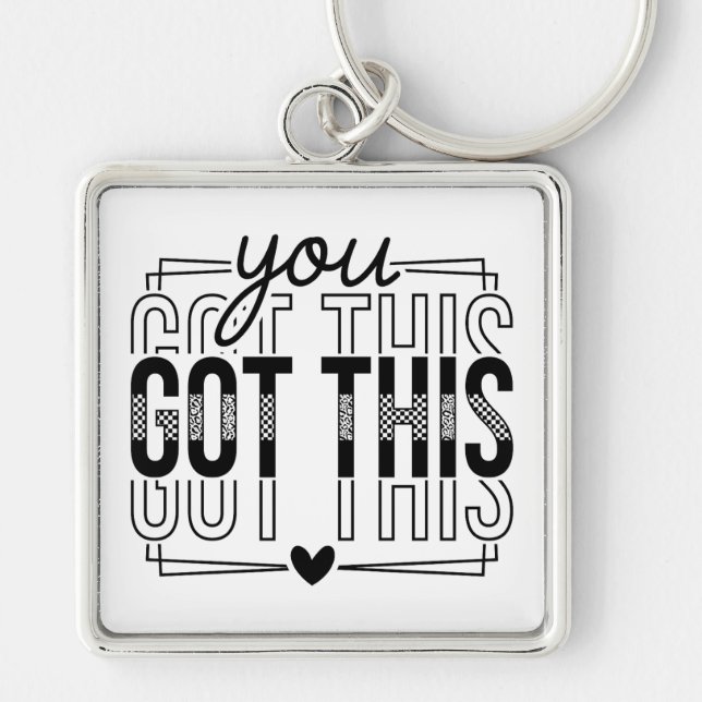 Llavero Inspirational You Got This (Frente)
