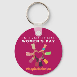 Llavero Inspire Inclusion International Women's Day