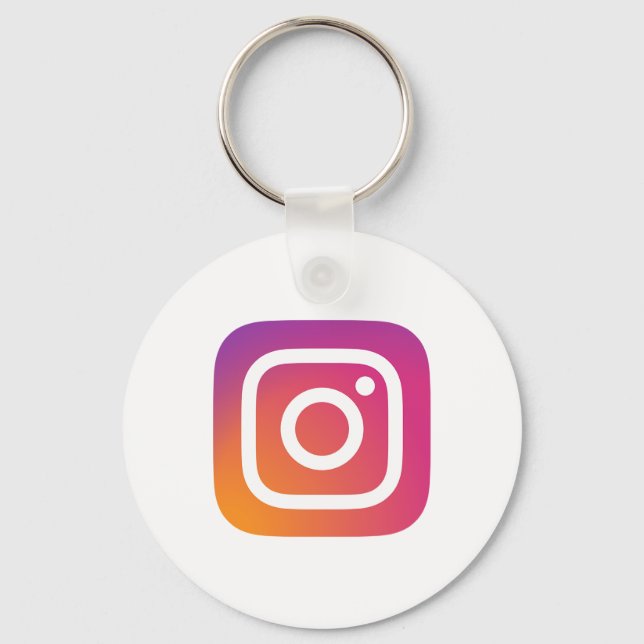 Llavero Instagram Clipart  (Anverso)