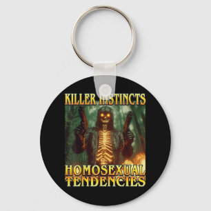 Llavero Instintos asesinos Tendencias Homoual - Funny Skel