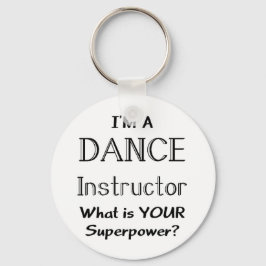 Llavero instructor de danza