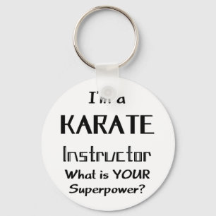Llavero instructor de karate