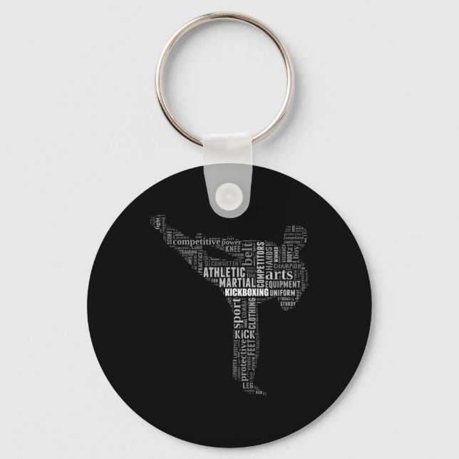 Llavero Instructor de Kickboxing  (Anverso)