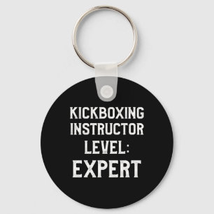 Llavero Instructor de Kickboxing Entrenamiento de Kick Box