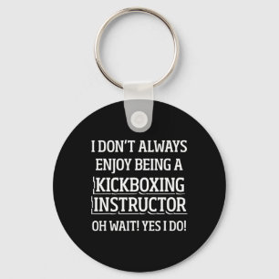 Llavero Instructor de Kickboxing Entrenamiento de Kick Box