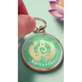 Llavero Instructor de yoga entrenador de vida meditación P