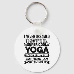 Llavero Instructor De Yoga Y Entrenador De Meditación Rega