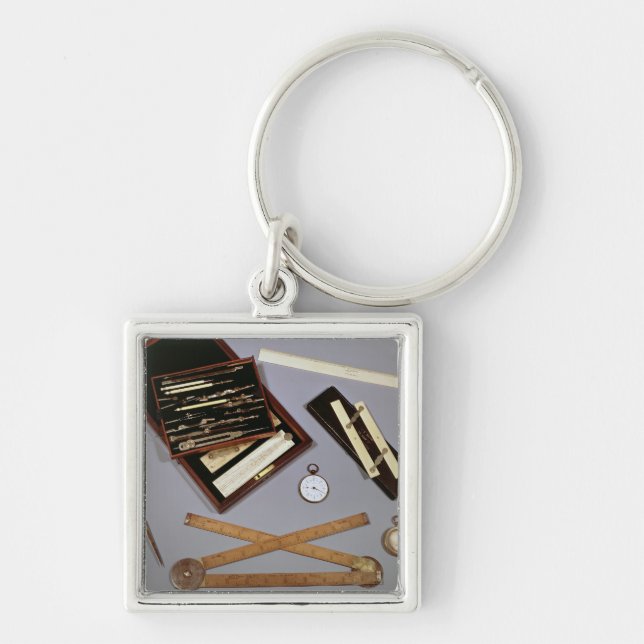 Llavero Instrumentos de dibujo usados por Isambard (Frente)
