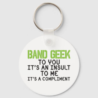 Llavero Insulto de banda geek