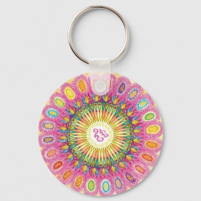 Llavero Integración divina Mandala 4 Keychain (Anverso)