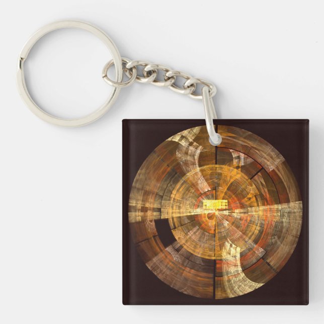 Llavero Integridad Resumen de arte (Frente)