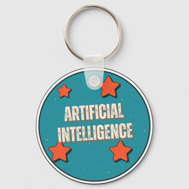 Llavero Inteligencia Artificial (Anverso)