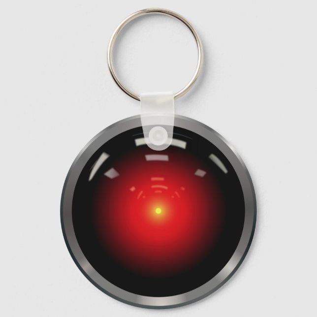 Llavero Inteligencia artificial de ojos de computadora (Anverso)