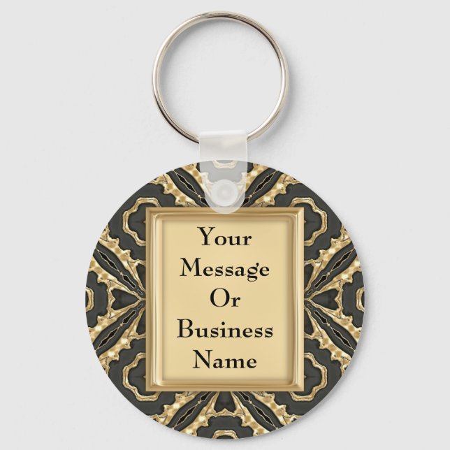 Llavero Interbloqueo de la llave de oro (Anverso)