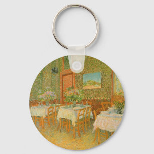 Llavero Interior de un restaurante de Vincent van Gogh