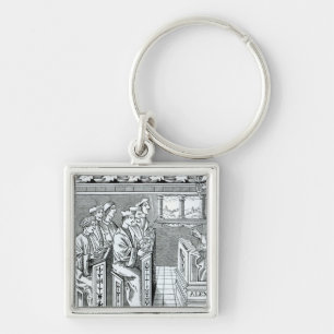 Llavero Interior de una escuela