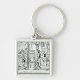 Llavero Interior del hospital de Dieu del hotel