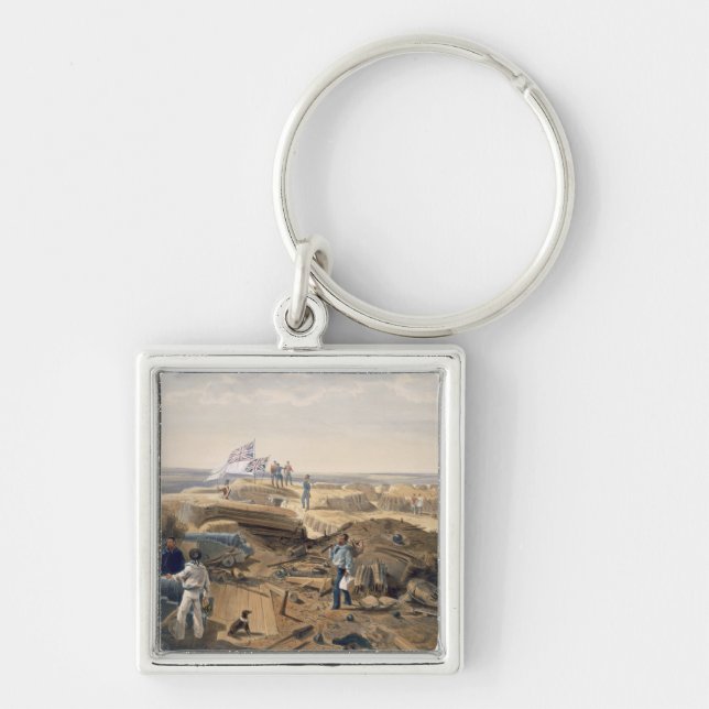 Llavero Interior del Redan, placa 'de Seat de la guerra (Frente)