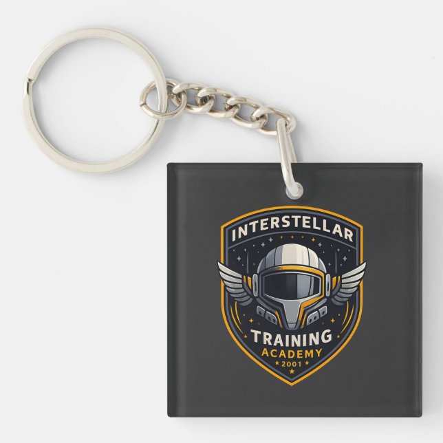 Llavero Interstellar Training Academy Emblem Keychain  (Frente)