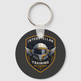 Llavero Interstellar Training Academy Round keychain
