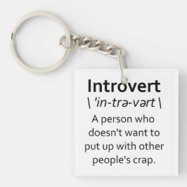 Llavero Introvertido