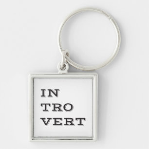 Llavero Introvertido Keychain